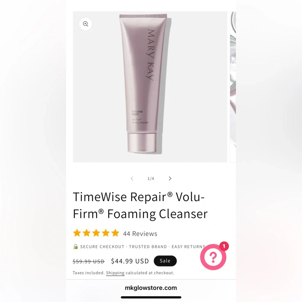 Mary Kay TimeWise Repair Volu-Firm Cleanser, Eye Renewal and Advanced Lifting